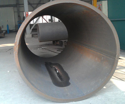 Large diameter coiled tube